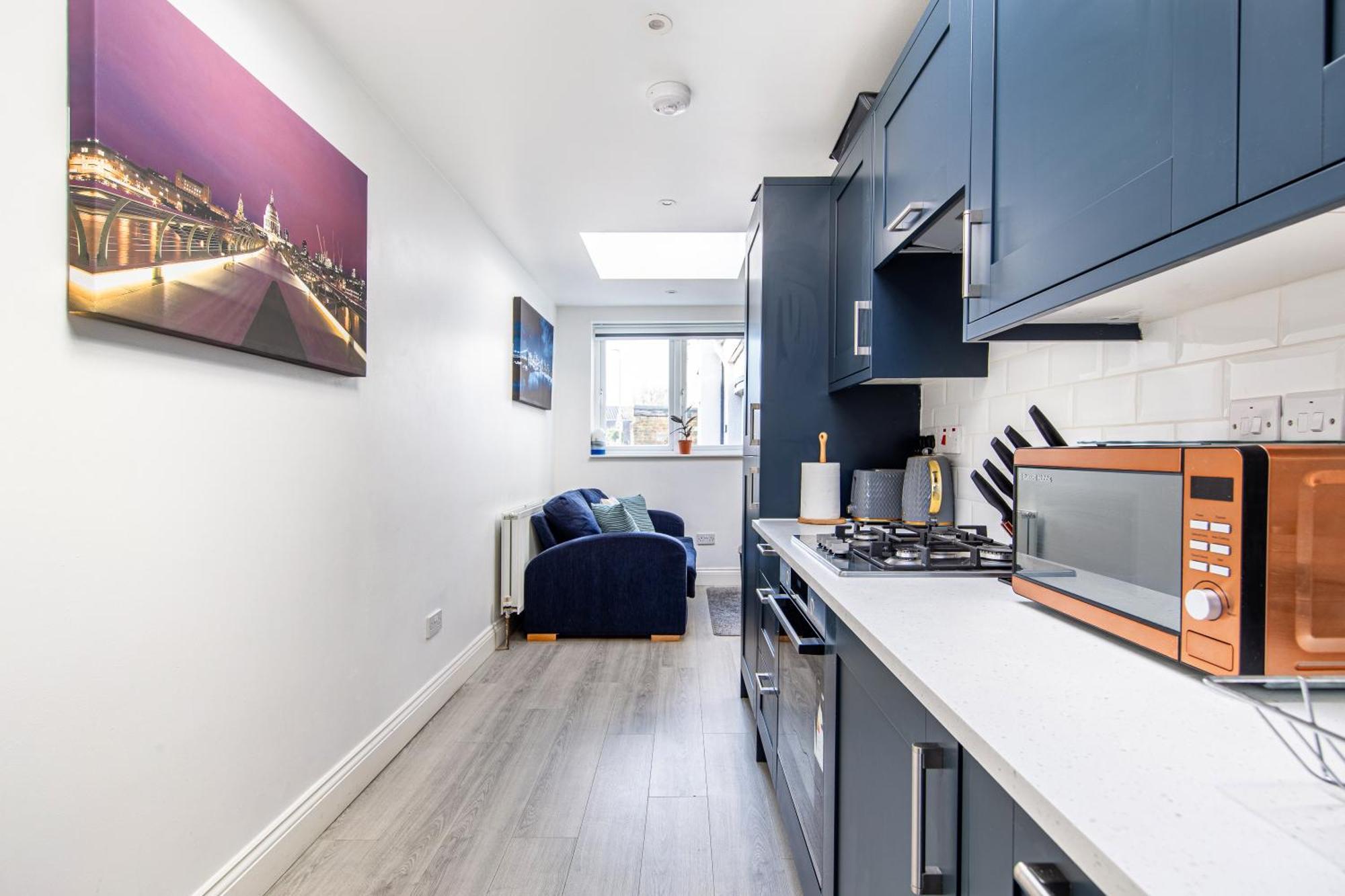 Cosy 1 Bed Apartment With Free Parking Close To Underground Station Zone 2 For Quick Access To Central London Up To 5 Guests Extérieur photo